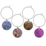 Bloemen / bomen wine charm