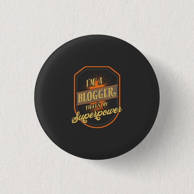 Blogger Button (Front)