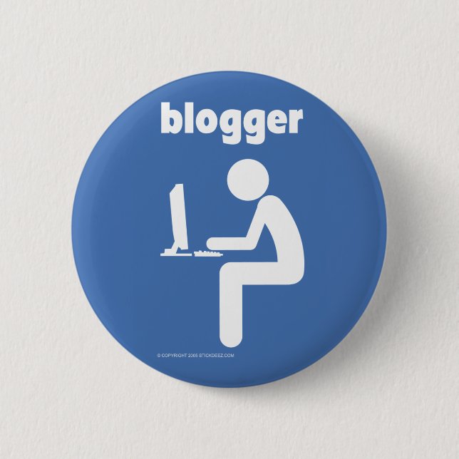 Blogger-color Button (Front)