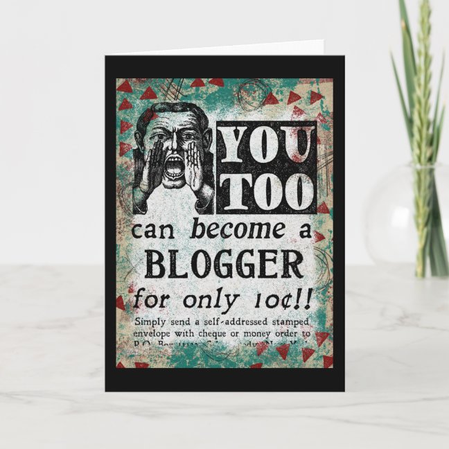 Blogger Greeting Cards - You Can Become