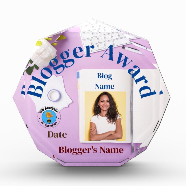Blogger's Award (Front)