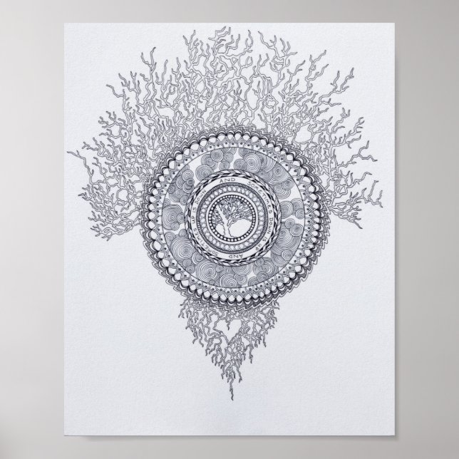 Bloggess coloring page poster (Front)