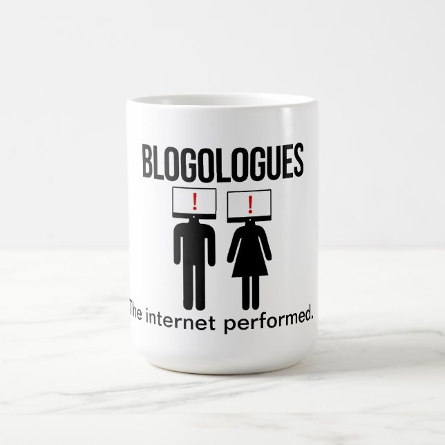 Blogologues Coffee Mug (Center)