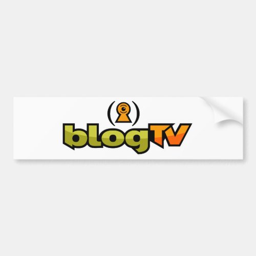 blogTV Bumper Sticker