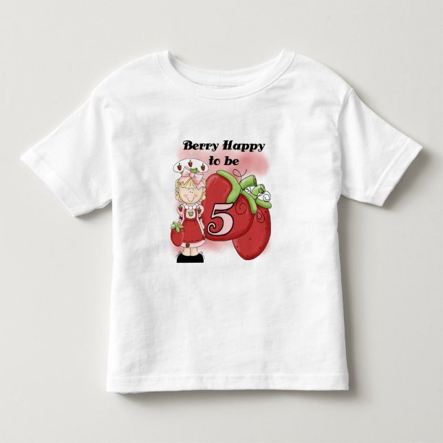 Blond Berry Happy to be 5 Tshirts and Gifts (Front)