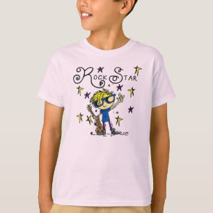 Blond Boy Rock Star T-Shirt