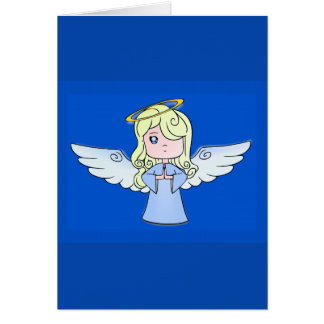 Blond Cartoon Angel Cards