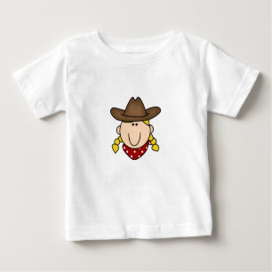 Blond Cowgirl Baby T-Shirt