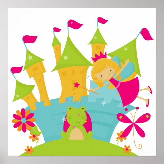 Blond Fairy Princess Poster (Front)