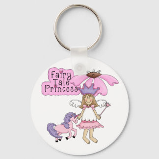 Blond Fairy Tale Princess Keychain