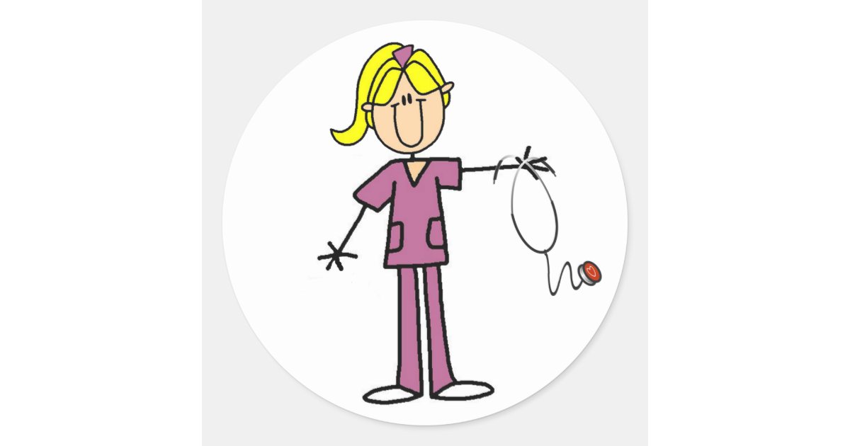 nurse stick figure clip art