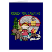 Blond Girl Crazy For Camping (Front)