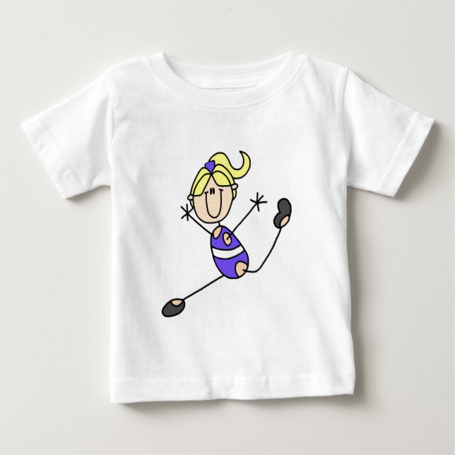 Blond Girl Gymnastics T-shirts and Gifts (Front)