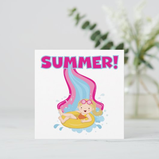 Blond Girl Summer (Standing Front)