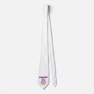 Blond Girl Summer Tie