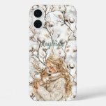 Blond Hair Girl with Deer   iPhone 16 Plus Case
