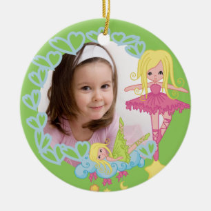 Blond Little Ballerina Keepsake Ornament