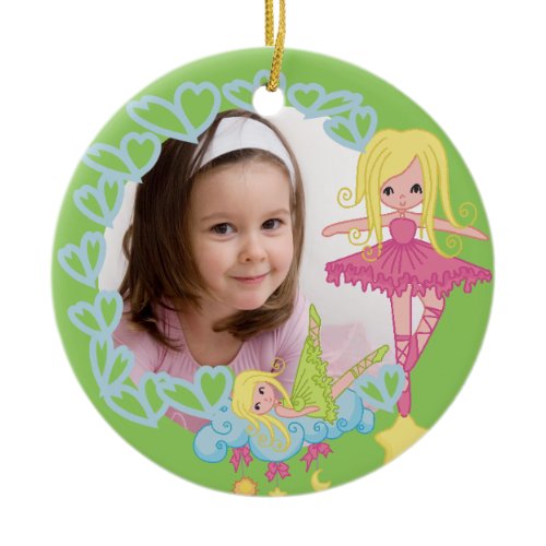 Blond Little Ballerina Keepsake Ornament