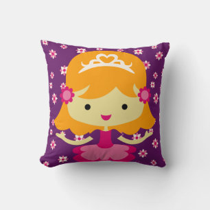 Blond Little Princess Pillow