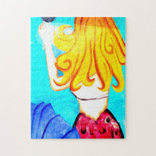 blond mermaid puzzle