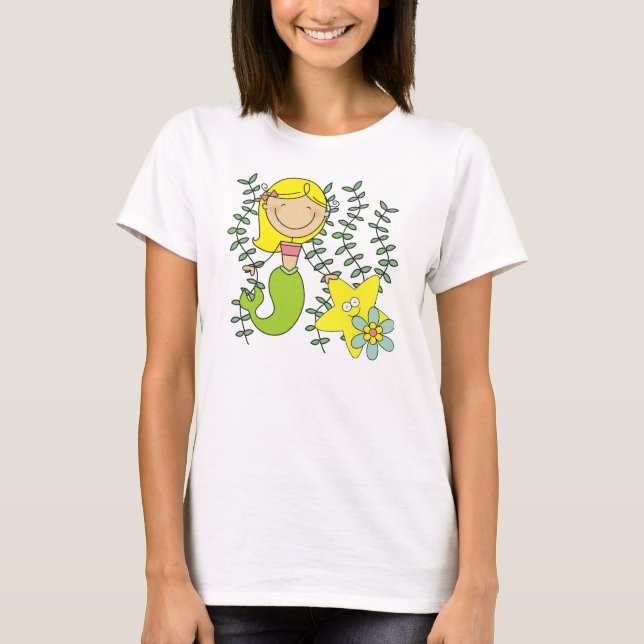 Blond Mermaid T-Shirt (Front)