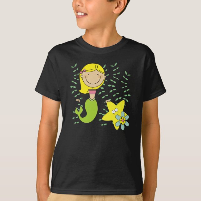 Blond Mermaid T-Shirt (Front)