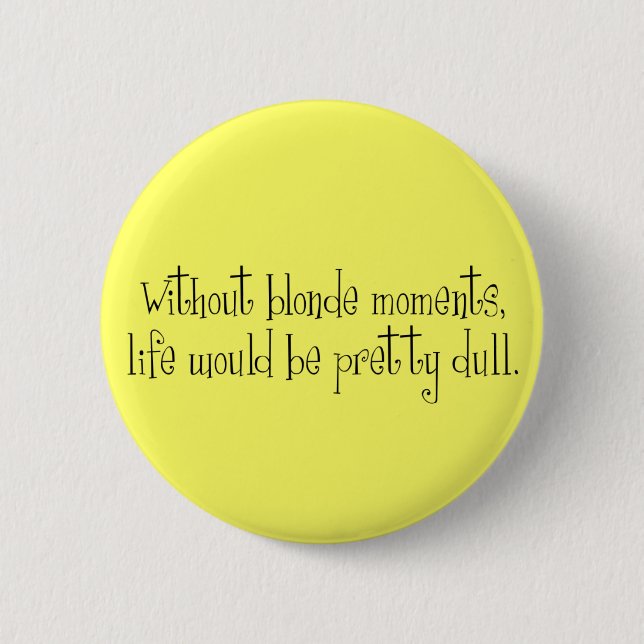 Blond Moments Buttons (Front)