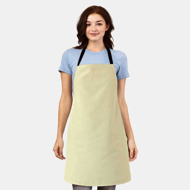 Blond Solid Color Apron (Worn)