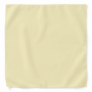 Blond Solid Color Bandana