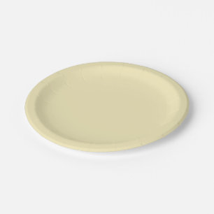  Blond (solid color)   Paper Plates