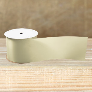 Blond Solid Color Satin Ribbon