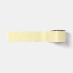 Blond Solid Color Satin Ribbon