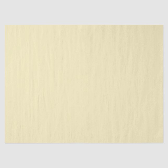 Blond Solid Color Tissue Paper (Front)