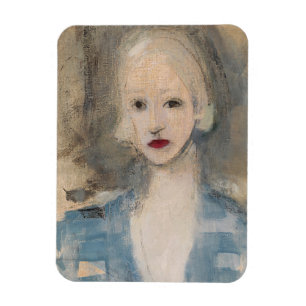 Blond Woman, Helene Schjerfbeck  Magnet