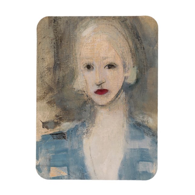 Blond Woman, Helene Schjerfbeck  Magnet (Vertical)