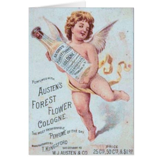 Blonde Angel Cologne Ad Cards (Front)