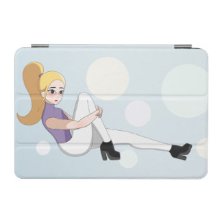 Blonde Anime Girl iPad Mini Cover
