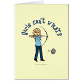 Blonde Archery in Blue (Front)