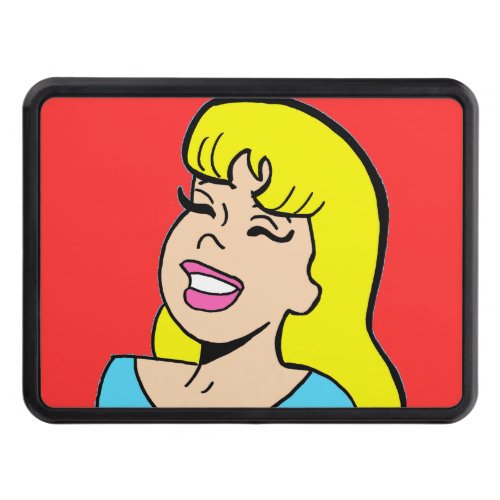 Blonde Bombshell Comic Strip Hitch Tow Hitch Cover