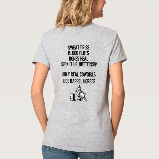 Blonde & Broke - Black Logo Front - Sweat Dries... T-Shirt (Back)