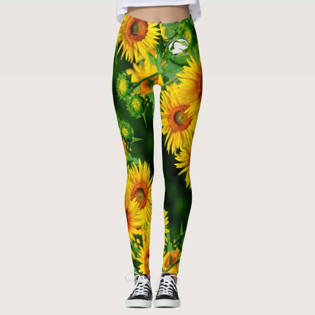 Blonde & Broke - Patterned Leggings (Front)