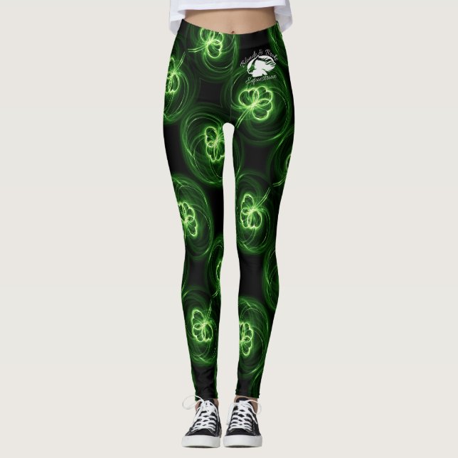 Blonde & Broke - St. Patrick's Day - Leggings (Front)