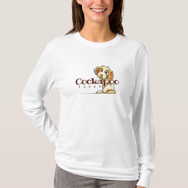 Blonde Cockapoo Lover T-Shirt (Front)