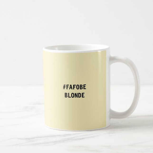 Blonde Color hex Code Mug (Right)