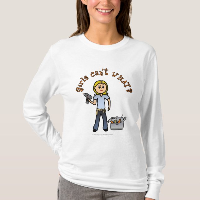 Blonde Do-It-Yourself Diva T-Shirt (Front)