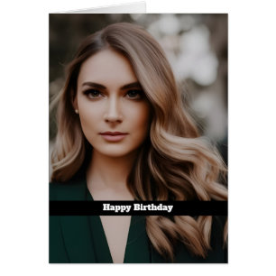 Blonde Fantasy Woman Birthday Cards