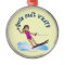 Blonde Female Water Skier