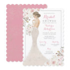 Blonde Glam Bride in Gown Bridal Shower