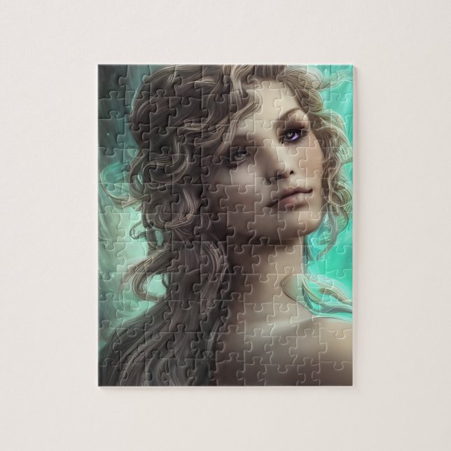 Blonde goddess Jigsaw Puzzle (Vertical)