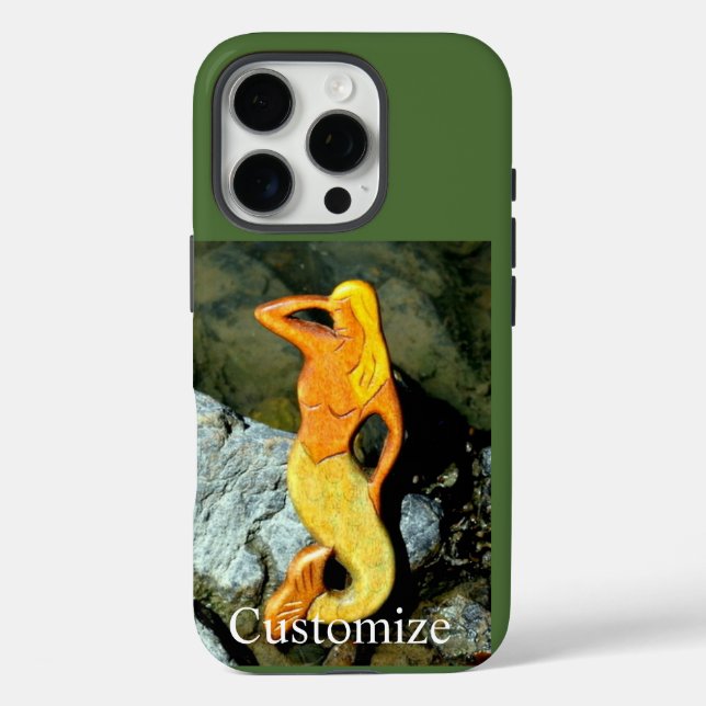 blonde lookout mermaid Case-Mate iPhone case (Back)